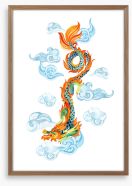Chinese Art Framed Art Print 118518179