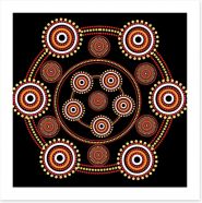 Aboriginal Art Art Print 118523083