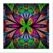 Stained Glass Art Print 119044794