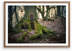 The fairy forest Framed Art Print 119661435