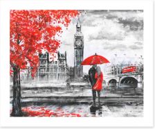 Autumn in London Art Print 120793680