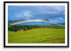 Rainbows Framed Art Print 121519528