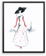 Pure parisienne Framed Art Print 122371442