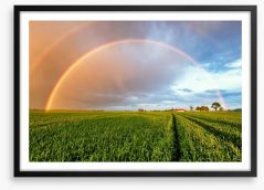 Rainbows Framed Art Print 122389814