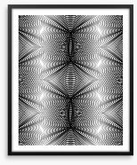 Black and White Framed Art Print 122633104