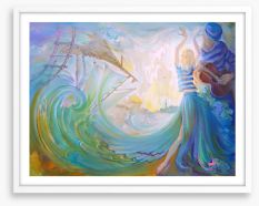 Melody of the sea Framed Art Print 122807968