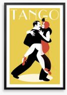 Two to tango Framed Art Print 125204973