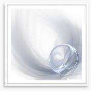 Crystal curves Framed Art Print 125306558