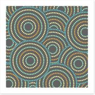 Aboriginal Art Art Print 125696404