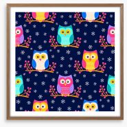 Owls Framed Art Print 125905128