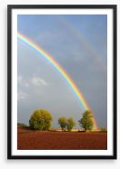 Rainbows Framed Art Print 126702665