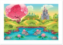Fairy Castles Art Print 127217628