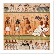 Egyptian Art Art Print 129198761