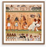 Egyptian Art Framed Art Print 129198761