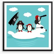 Pirates Framed Art Print 129430528