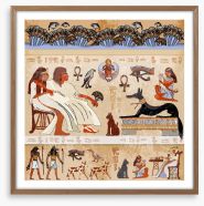 Egyptian Art Framed Art Print 130964419