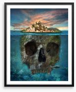 Skull Island Framed Art Print 131432711