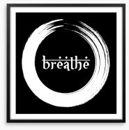 Breathe Framed Art Print 132258942