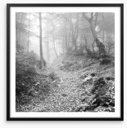 Deep in the forest Framed Art Print 132642234