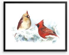Birds Framed Art Print 133320260
