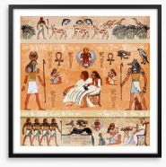 Egyptian Art Framed Art Print 135044750