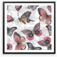 Butterflies Framed Art Print 135660002