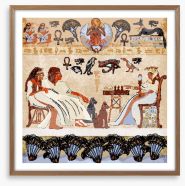Egyptian Art Framed Art Print 136807735