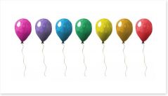 Balloons Art Print 137716571