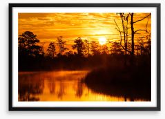 Sunsets / Rises Framed Art Print 137988148