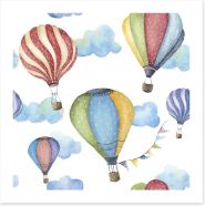 Balloons Art Print 138999173
