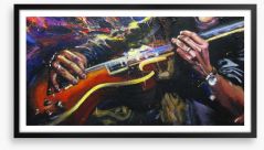 I love rock n roll Framed Art Print 139577425