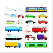 Transport Art Print 139964082