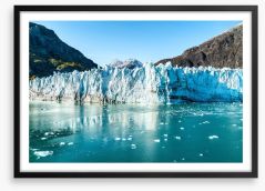 Glaciers Framed Art Print 140722261