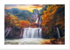 Waterfalls Art Print 141115410