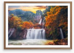 Thi Lo Su Waterfall Framed Art Print 141115410