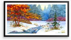 Winter Framed Art Print 141355708