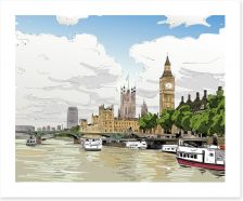 London Art Print 142530257