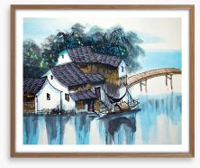 Chinese Art Framed Art Print 144036475
