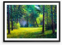 The forbidden forest Framed Art Print 153543085