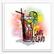 Long island Framed Art Print 154200620