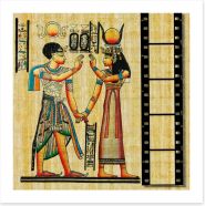 Egyptian Art Art Print 15524501