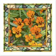 Stained Glass Art Print 155853868