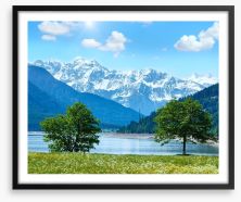 Mountains Framed Art Print 156665385