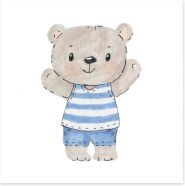 Teddy Bears Art Print 160491193