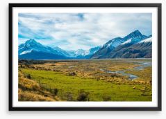 New Zealand Framed Art Print 160788285