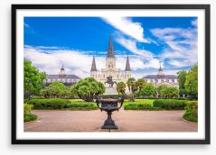 St. Louis cathedral Framed Art Print 161540219