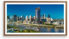 Brisbane Framed Art Print 163630854