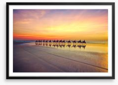 Sunset at Cable Beach Framed Art Print 164728622