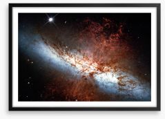 Messier 82 Framed Art Print 165620530