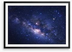 Middle of the Milky Way Framed Art Print 166667366